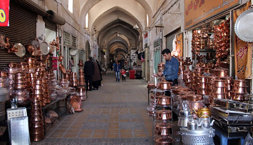 بازار سنتی مسگرهای یزد